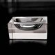 Sommerso ashtray by Seguso, Murano glass, Italy, 1970s