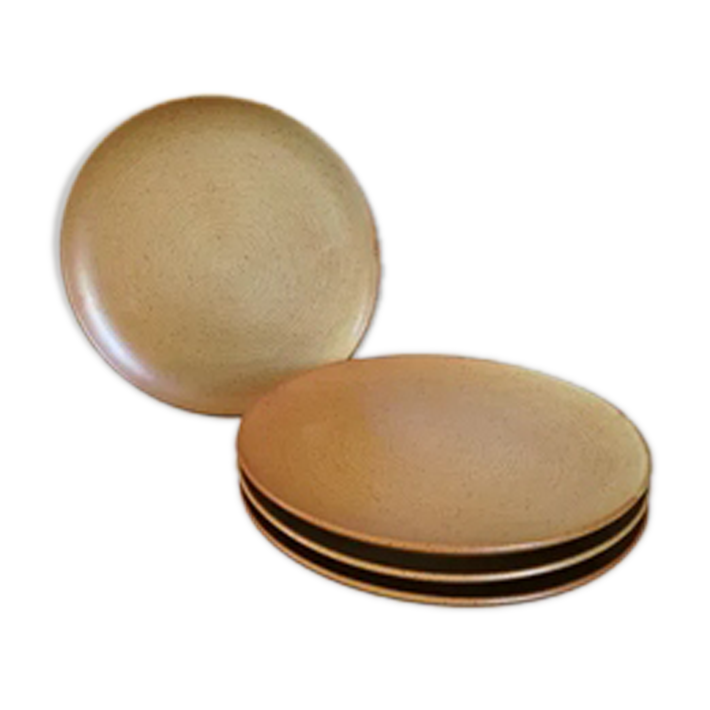 Paire d'assiettes CNP Village France