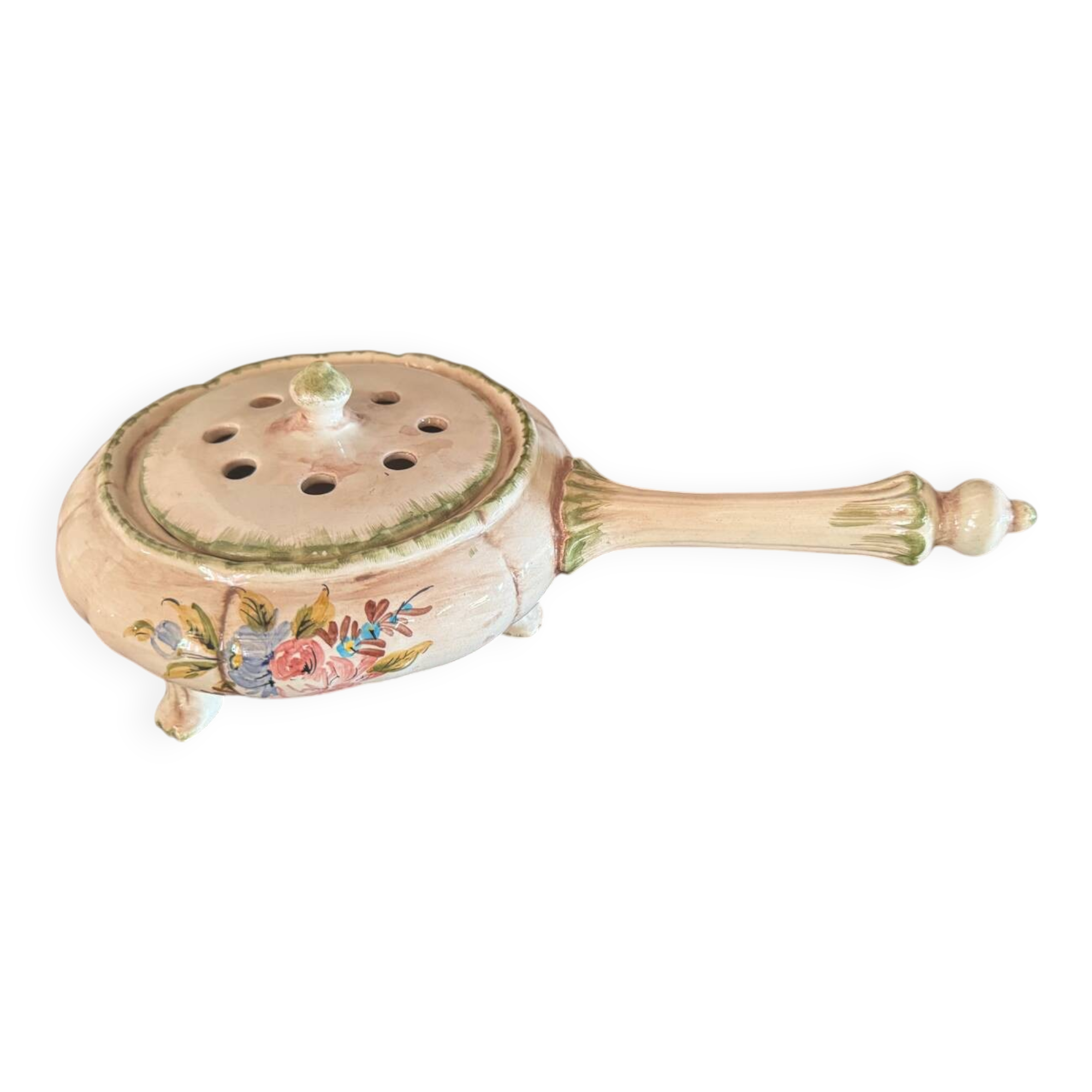 Antique ceramic flower vase