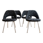 Set of 4 Executive Conference chairs Eero Saarinen Knoll