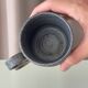 Pair of Vintage Danish Studio Pottery Mugs – Denmark Stoneware Cups – Blue