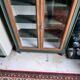 Painted display cabinet