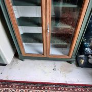 Painted display cabinet