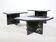 Postmodern marble nesting tables Italy, set of 3, 80s 90s