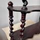 Small NAPOLEON III wooden wall shelf turns