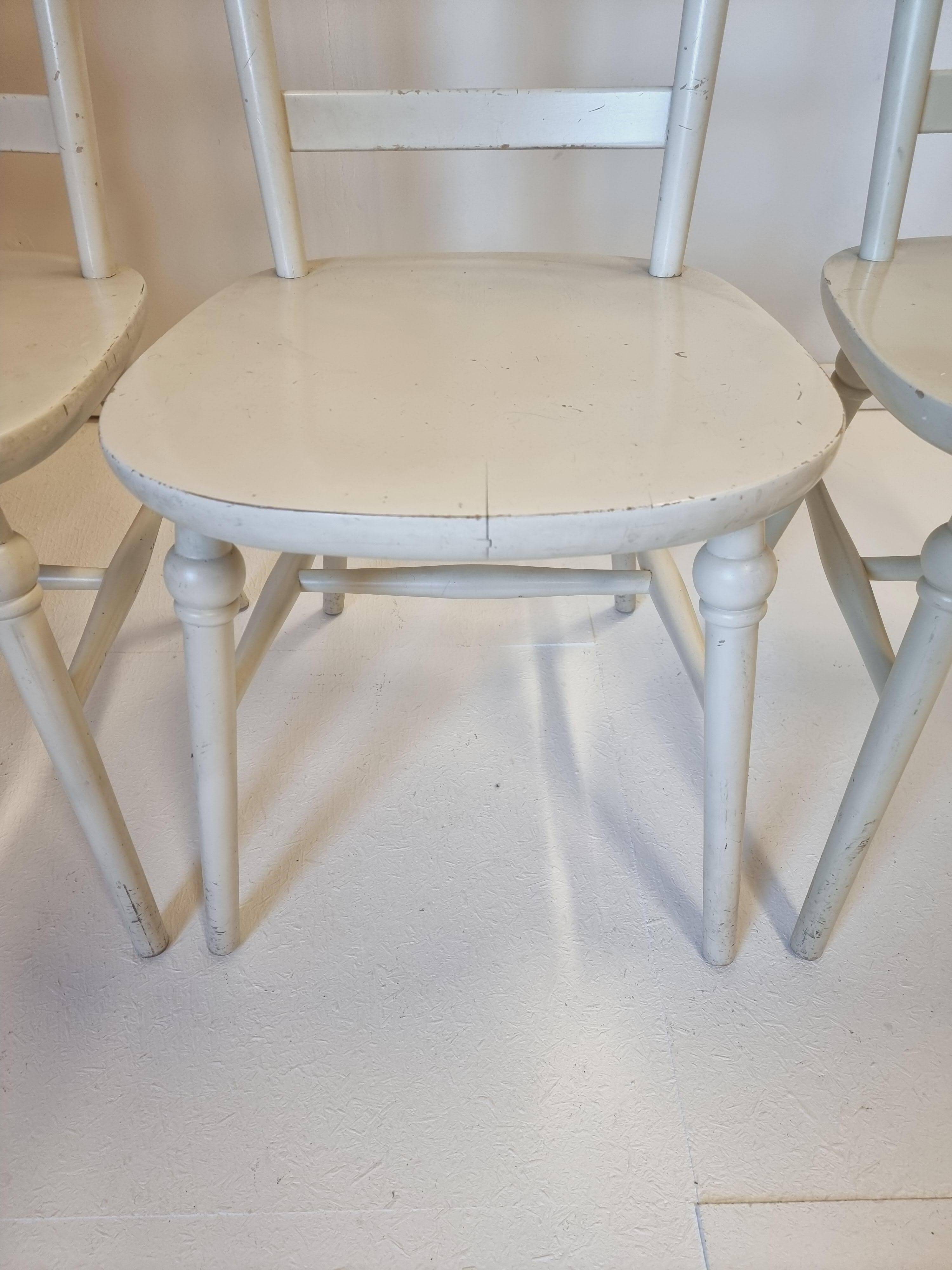 Lillemor Mannerheim, high-back chairs "Monet", 6 pieces, Nesto, Scandinavian Modern
