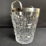 Crystal and 925 silver ice bucket – Gebrüder Deyhle