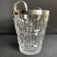 Seau à glace cristal et argent 925 – Gebrüder Deyhle