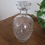 Carafe No. 2 in chiseled crystal