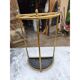Umbrella stand 1900 brass and iron
