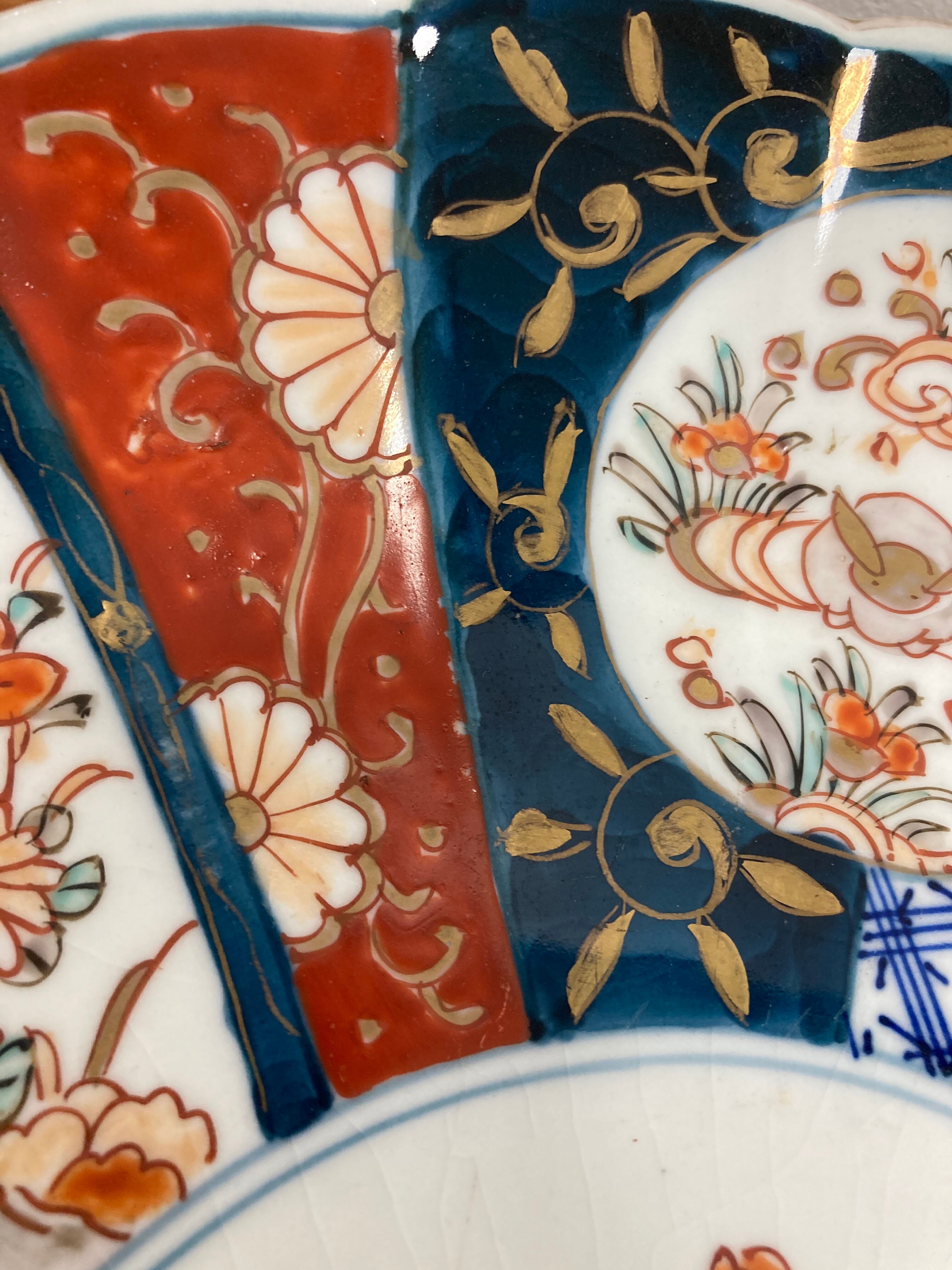 Old imari plate
