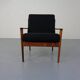 Danish Model 56 Armchair in Rosewood by Grete Jalk for Poul Jeppesen, 1960s