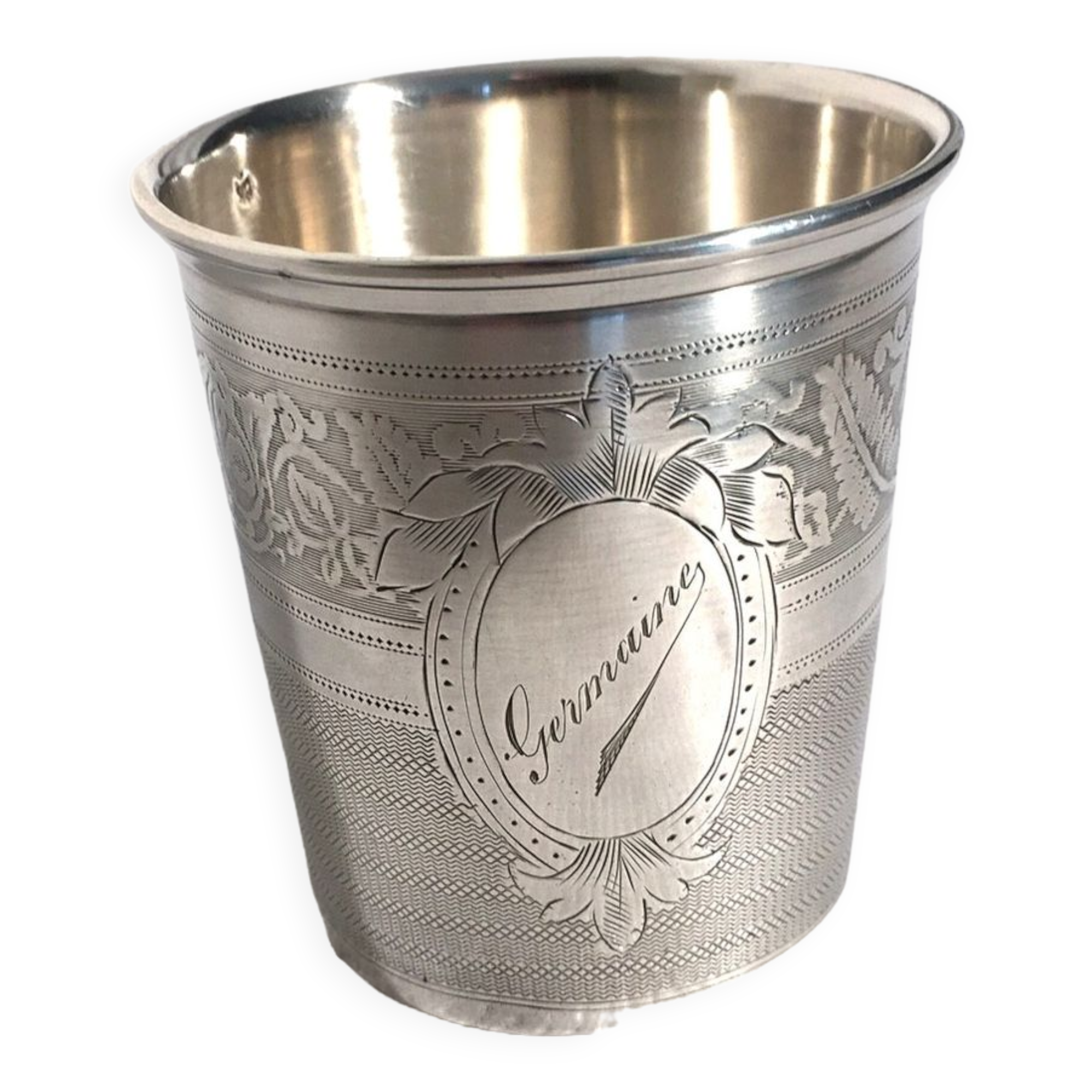 1900 period timpani in sterling silver