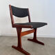 Set of 6 old Scandinavian chairs from the 60s, vintage teak