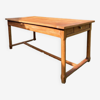 Old solid oak farm table