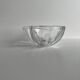 Octagonal glass cup D: 11,5cm