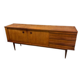 Scandinavian teak sideboard, Denmark, 1970s