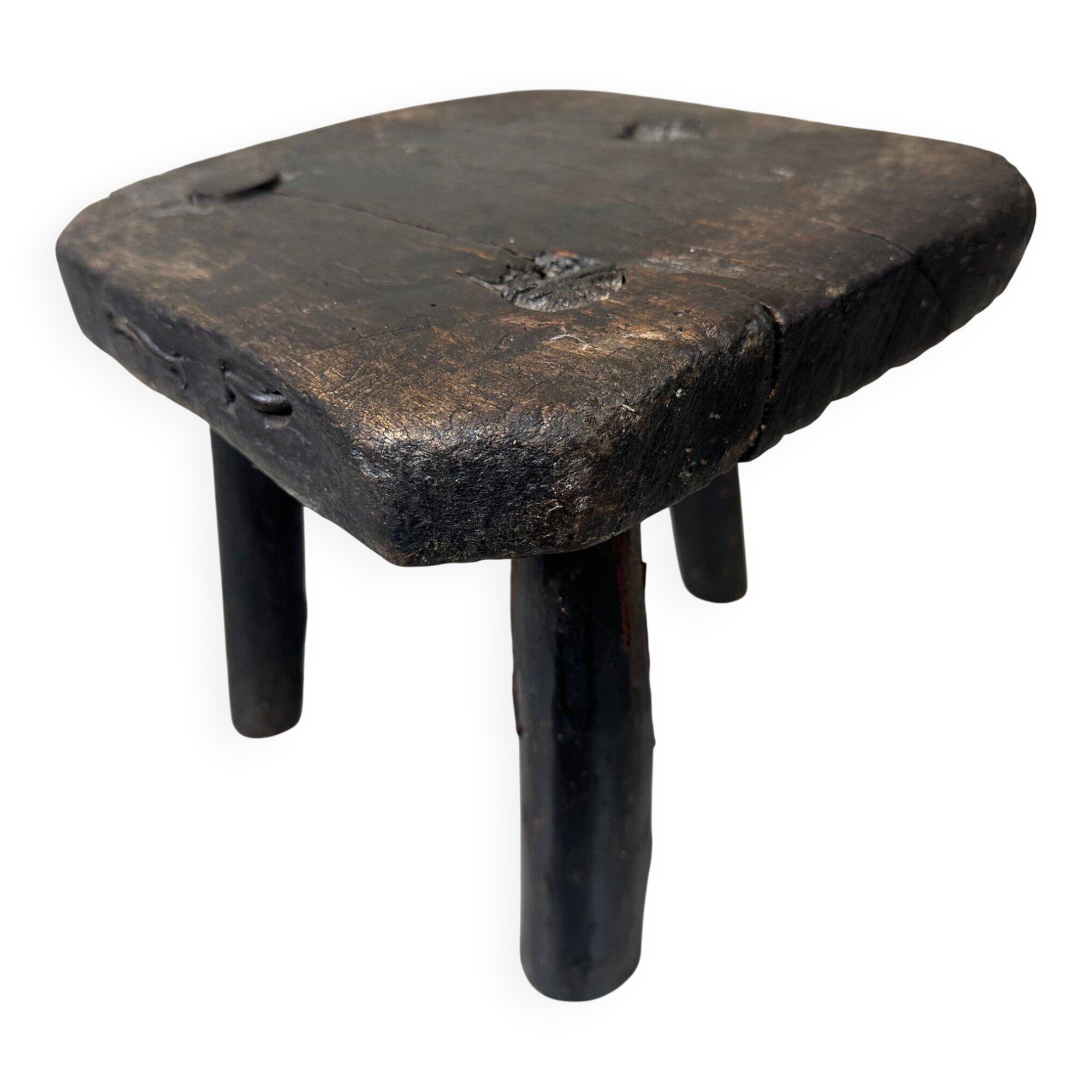 Vintage brutalist stool