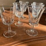 6 wine glasses