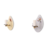 Ceramic children wall lamps, 1950s