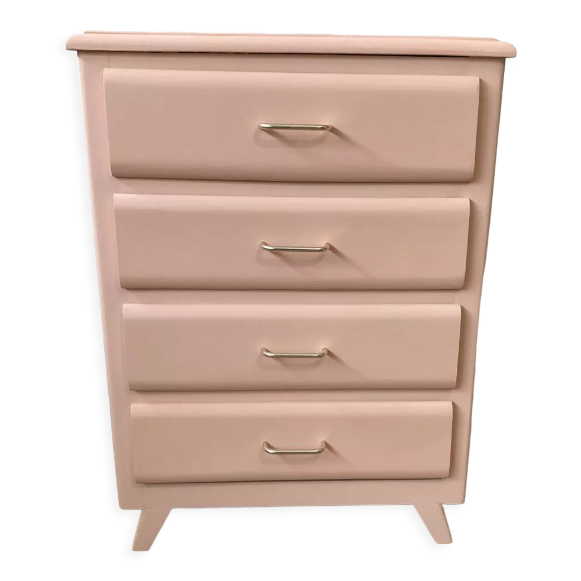 Commode vintage rose