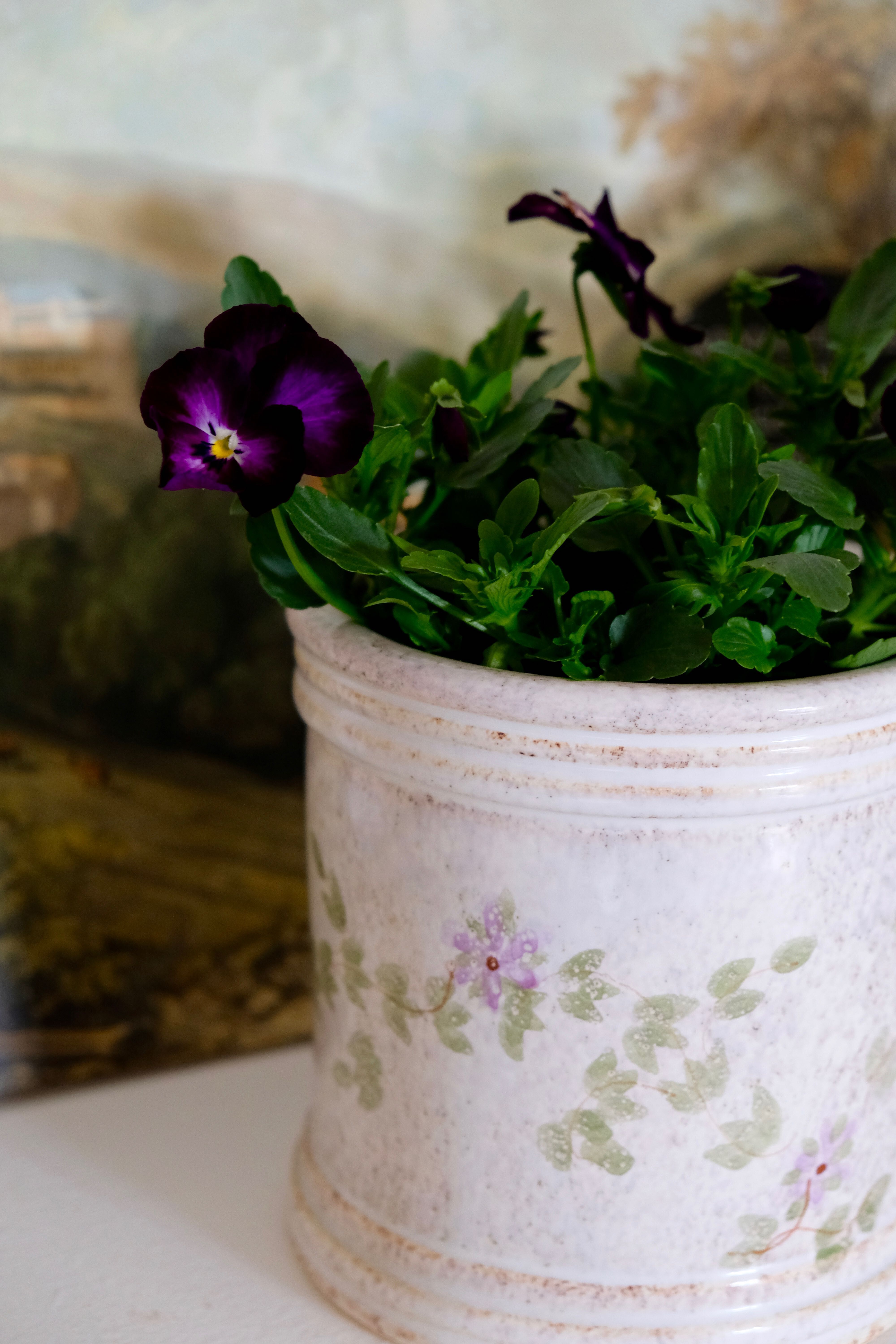 Pot cache Vallauris 50s