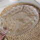 Crystal aperitif plate