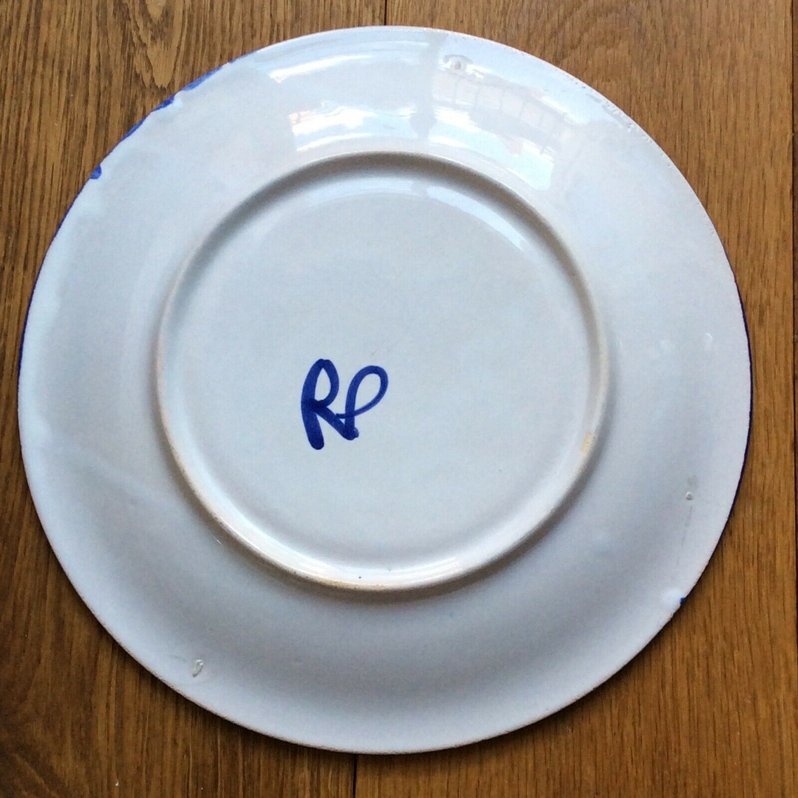 Ceramic plate robert picault vallauris vintage 50s - 24 cm