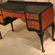 Bureau Anglais noir noyer
