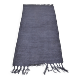 Vintage Black Hemp Rug sku3956