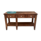 Old solid wood counter