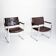 Vintage set of two lounge chairs and a coffee table by Ekselius for J.O.C, Sweden, 1970s.