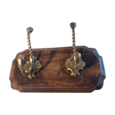 Wooden coat rack