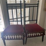 Paire de chaises Napoléon III