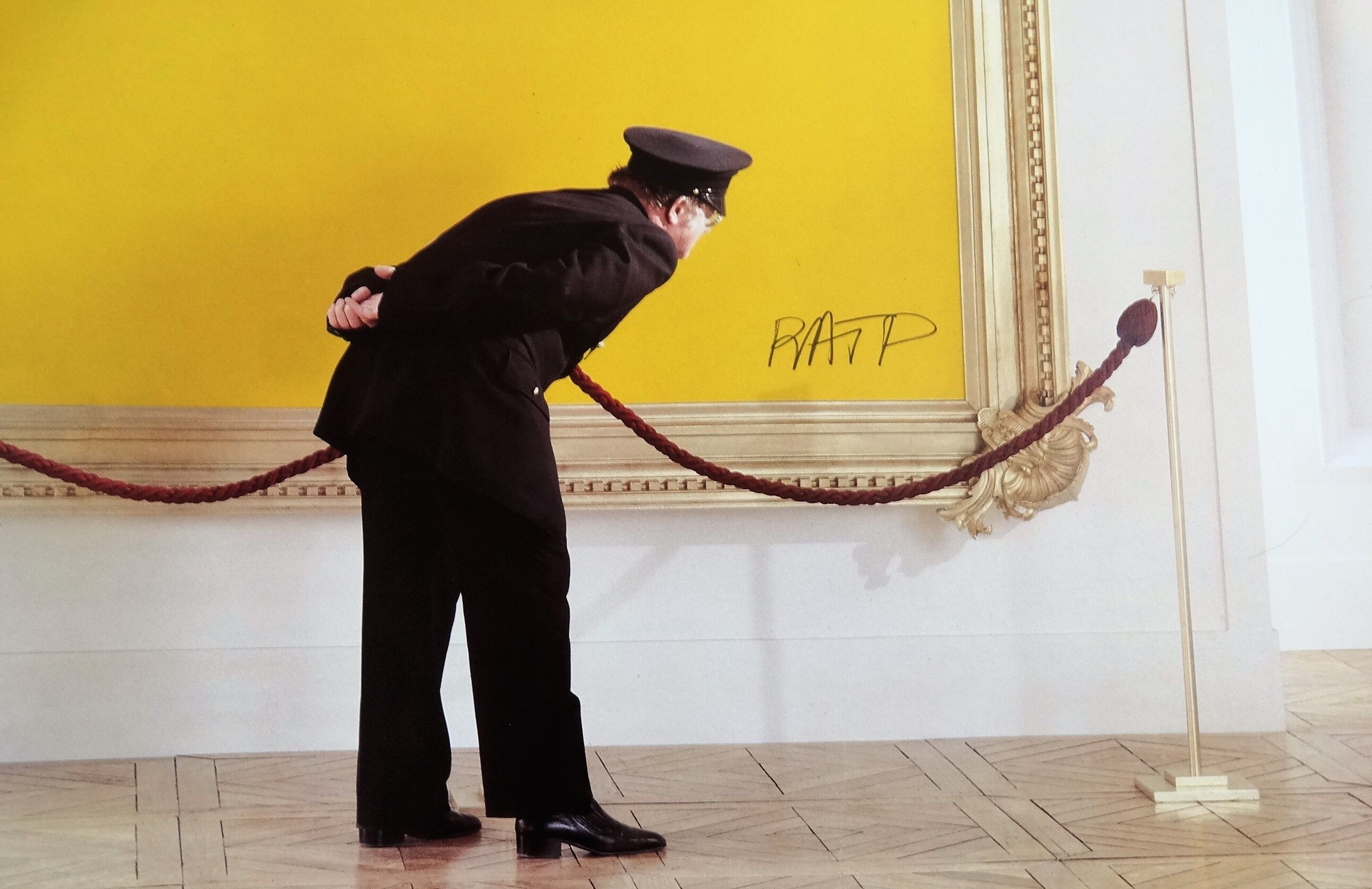 The museum has the ratp ticket poster