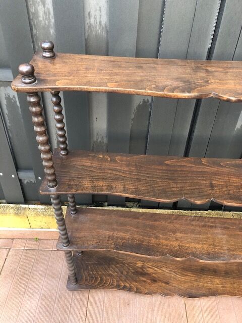Antique wood shelf