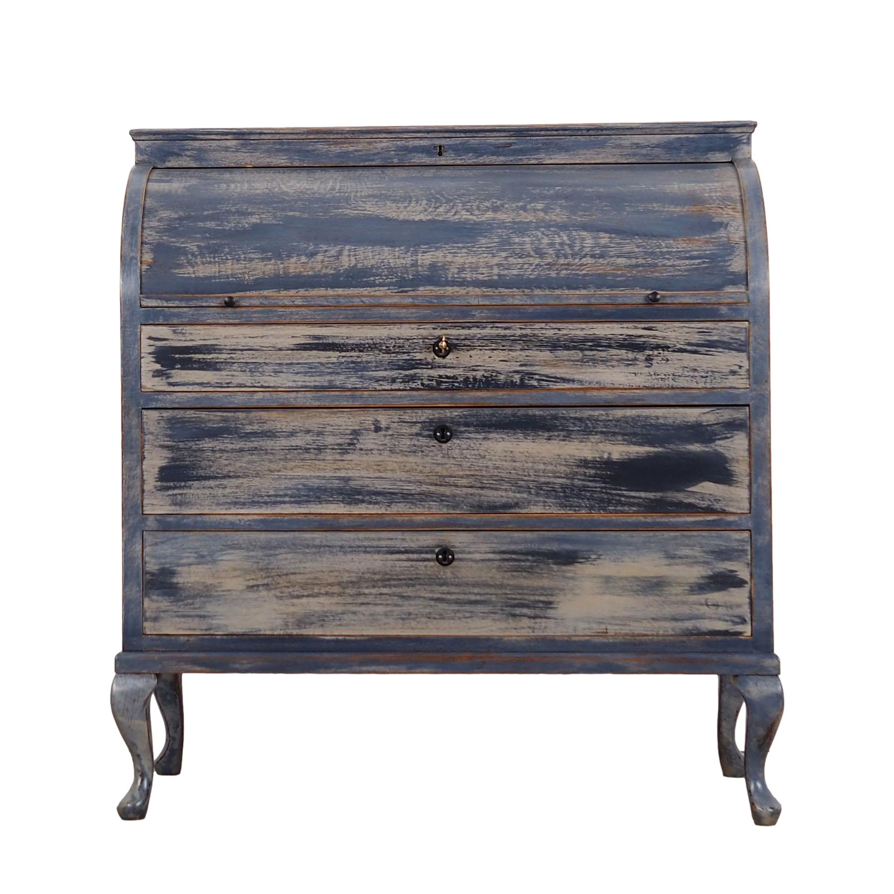 Secrétaire en chêne, design danois, années 1960, production: Danemark