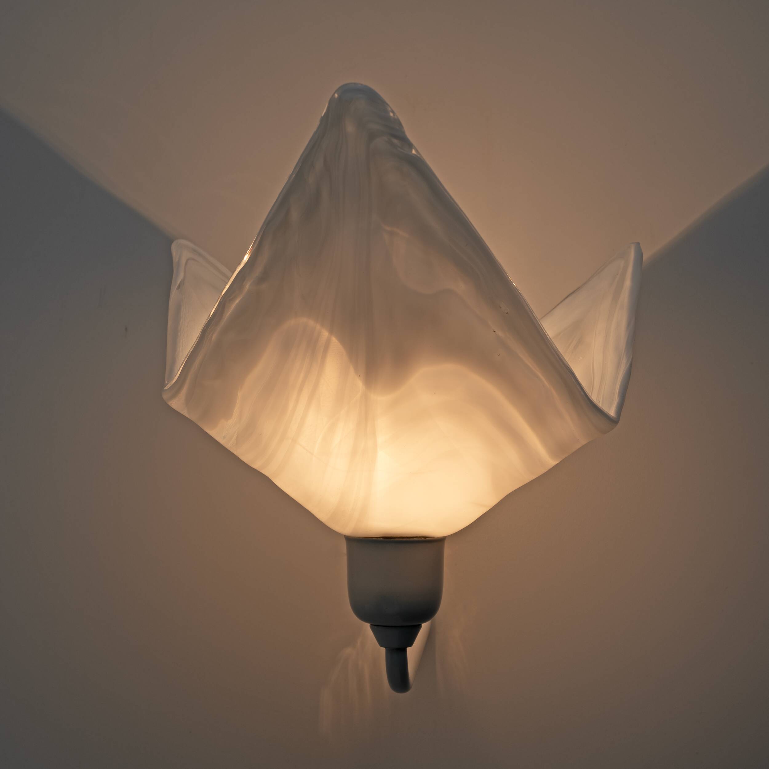 Pair of Murano Glass Wall Lamps by La Murrina, 1980