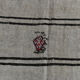 6x12 Gray & Black Modern Hemp Rug, 184x379Cm