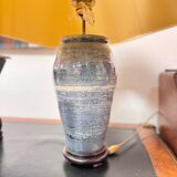 Vase mounted as a lamp