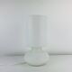 Vintage matte white glass lamp Lykta from Ikea.