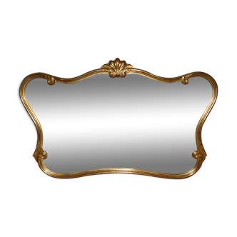 Large Louis XV style mirror 124 x 78 cm