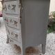 Commode de style Louis XV, peinte