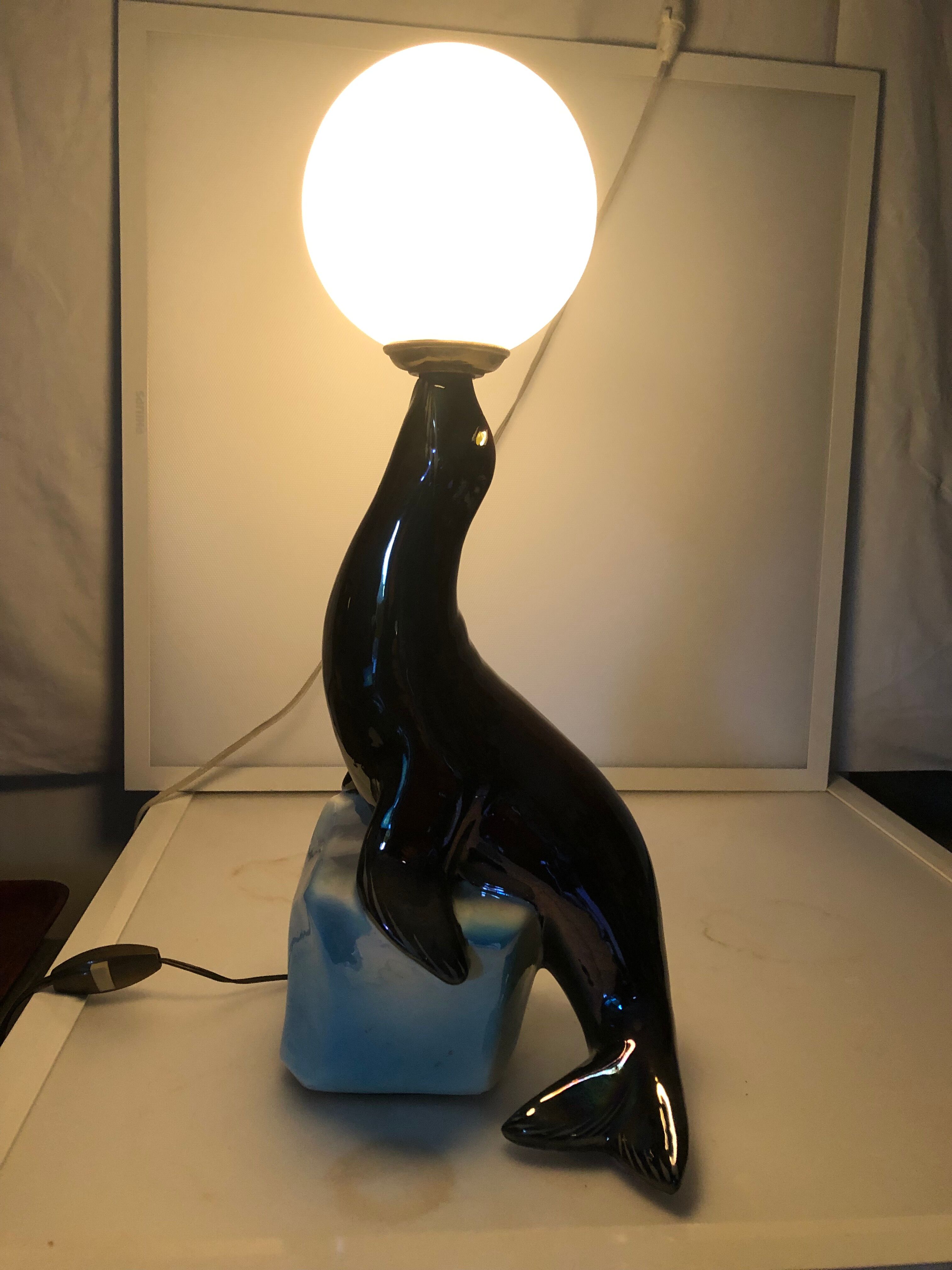 Sea lion lamp 1950