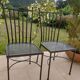 Iron chairs