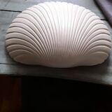 1950s shell wall light