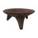 Ancient tripod bowl in terracotta pre-columbian art