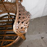 Emmanuelle chair in rattan