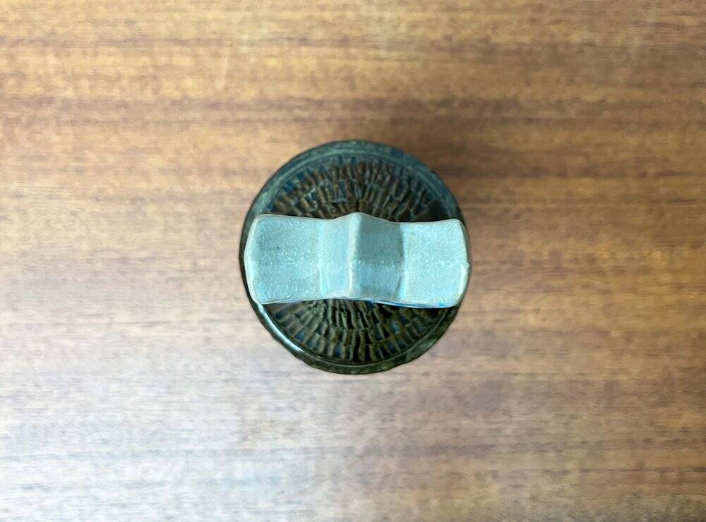 Modern Swedish studio pottery from the mid-century, Bagdad House 2 series by Bertil Vallien for Gustavsberg 1960s.