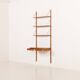 Danish teak shelving unt with a desk in the style of Poul Cadovius, 1960s